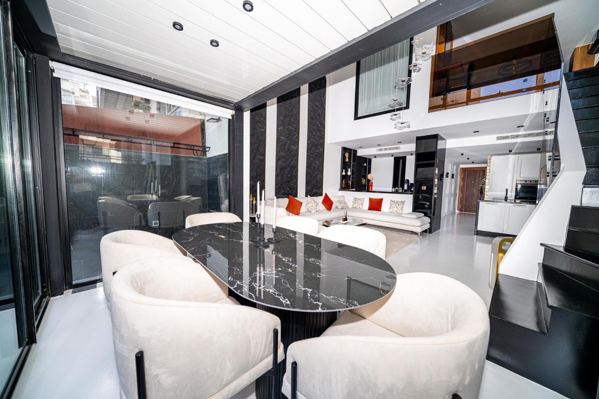 شقة Ecrin Secret, Duplex Prestige, Proche Corniche & Medina, Piscine, Parking, Wifi, Iptv, Ac طنجة المظهر الخارجي الصورة