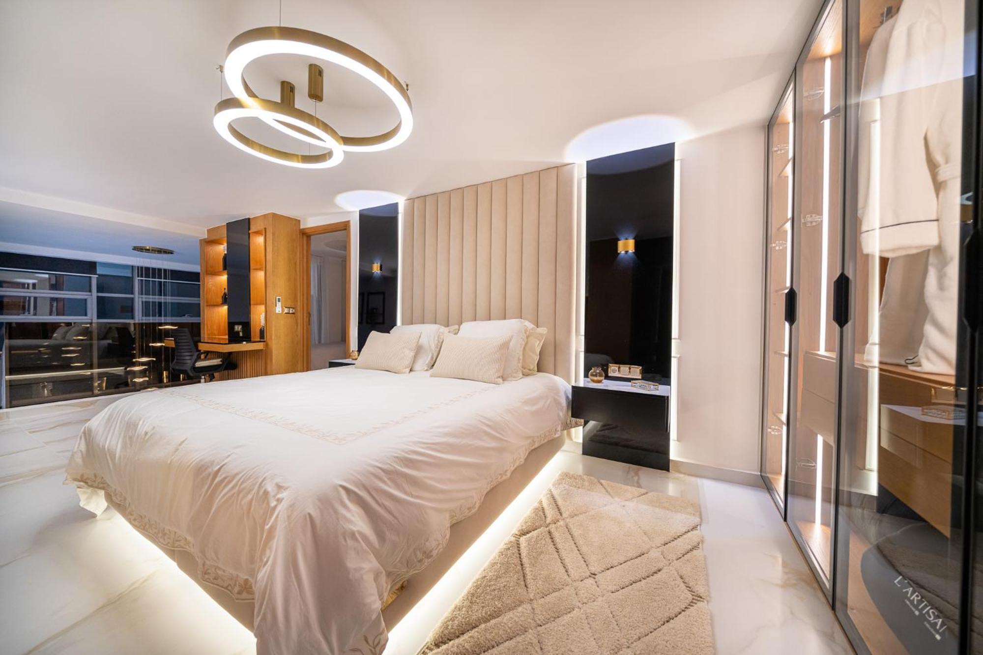 شقة Ecrin Secret, Duplex Prestige, Proche Corniche & Medina, Piscine, Parking, Wifi, Iptv, Ac طنجة المظهر الخارجي الصورة