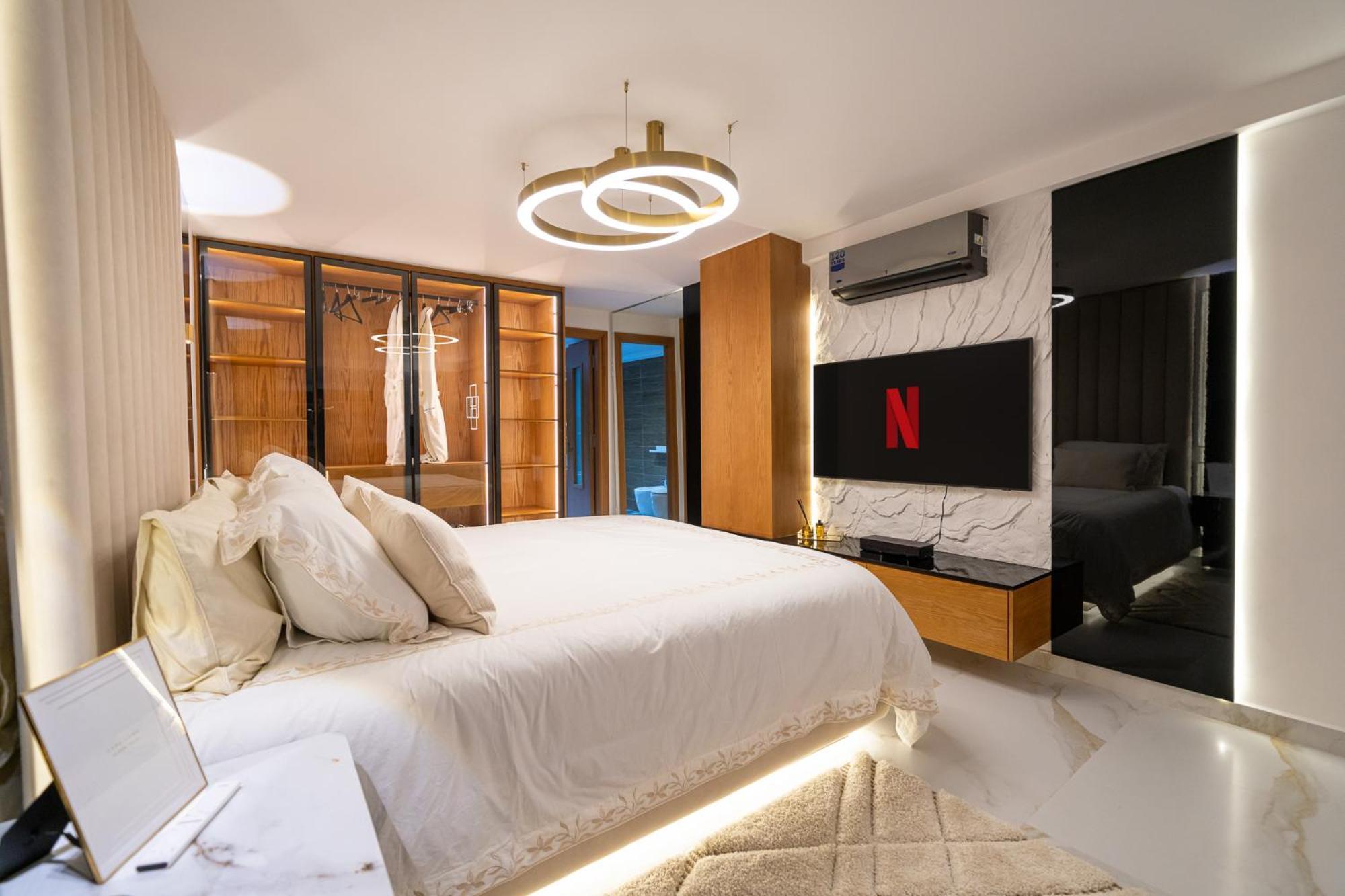 شقة Ecrin Secret, Duplex Prestige, Proche Corniche & Medina, Piscine, Parking, Wifi, Iptv, Ac طنجة المظهر الخارجي الصورة