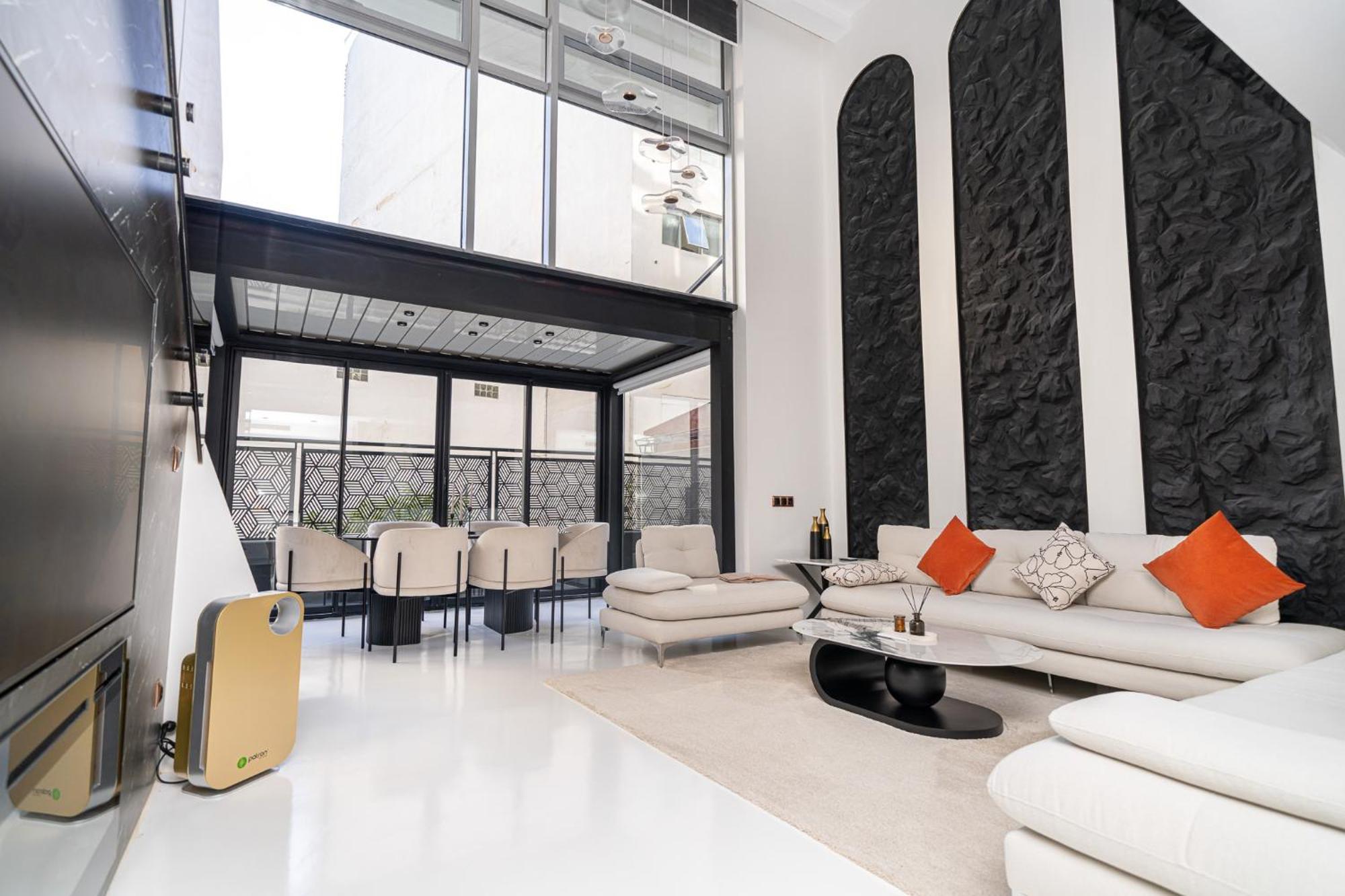 شقة Ecrin Secret, Duplex Prestige, Proche Corniche & Medina, Piscine, Parking, Wifi, Iptv, Ac طنجة المظهر الخارجي الصورة